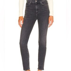 Citizens Of Humanity Black Olivia High Rise Jeans Size 25
